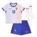 Maillot de foot France Kante #13 Extérieur vêtements enfant Europe 2024 Manches Courtes (+ pantalon court)